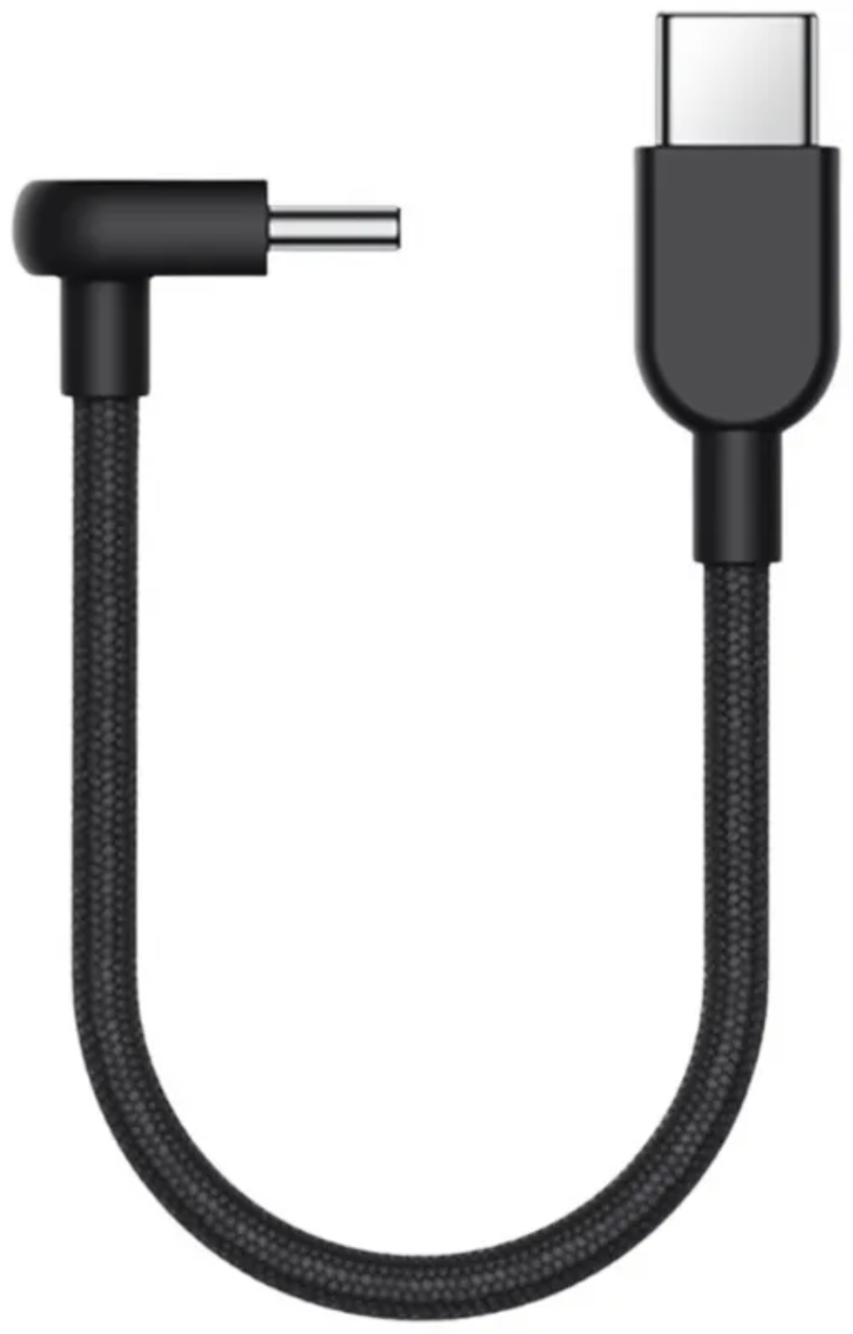 Кабель Xiaomi 3A Braided USB-C to USB-C Cable (10cm) белый BHR08W0GL